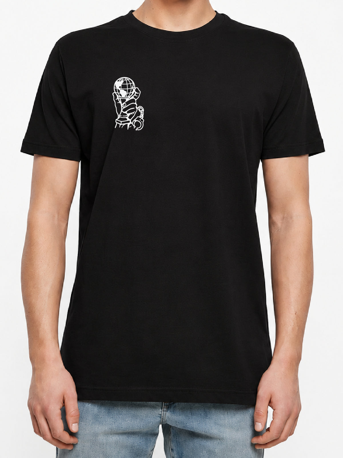 EL MUNDO ES NUESTRO T-Shirt Schwarz