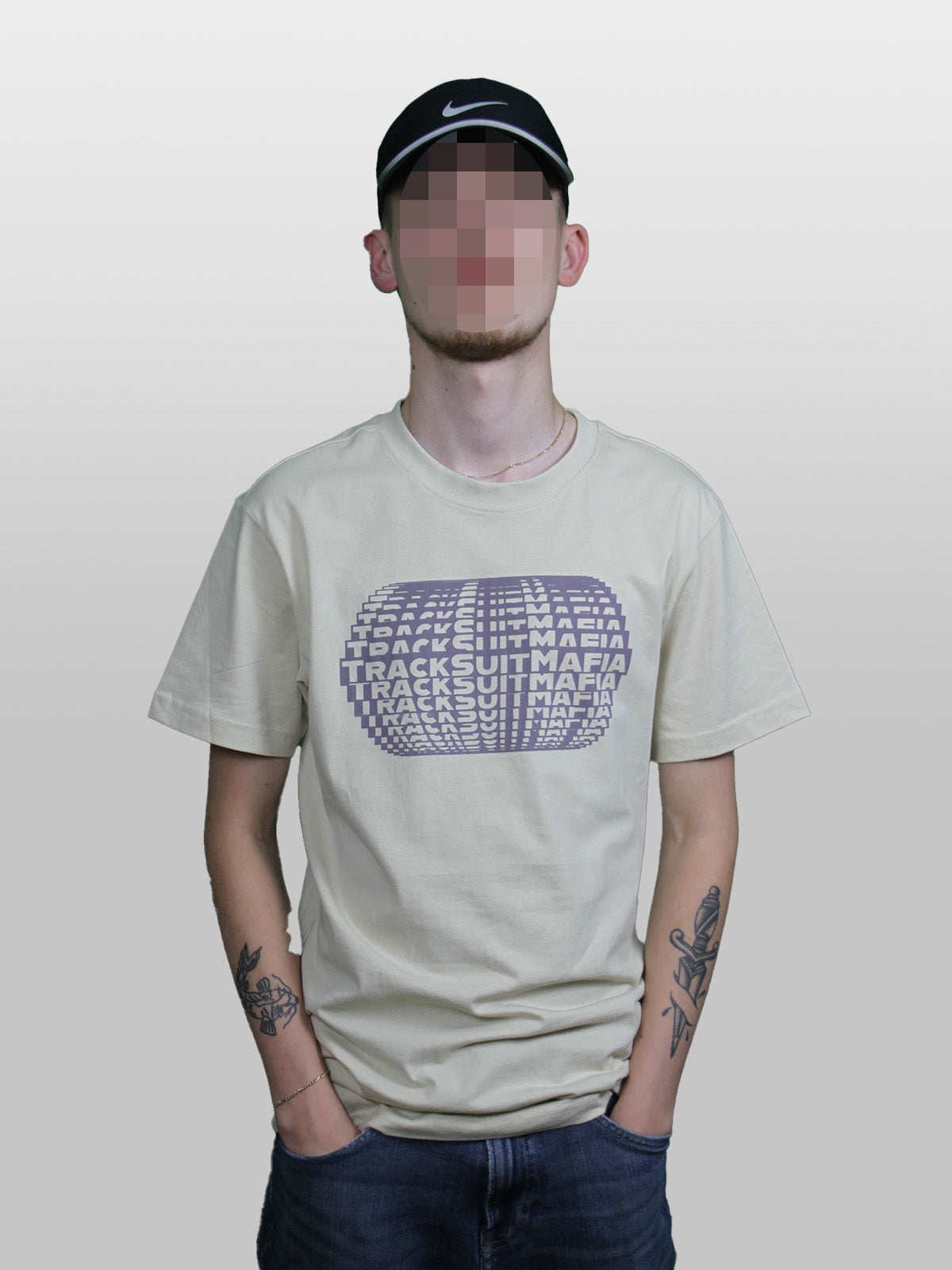 BARREL ROLL T-Shirt Beige